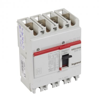 Фотография товара 'Legrand Выключатель автоматический DRX125 термомагнитный 20A 027011'