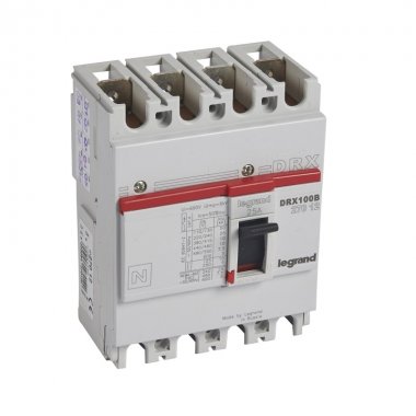Фотография товара 'Legrand Выключатель автоматический DRX125 термомагнитный 25A 027012'