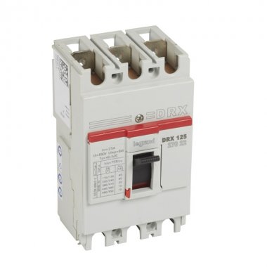 Фотография товара 'Legrand Выключатель автоматический DRX125 термомагнитный 25A 027022'