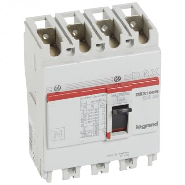 Фотография товара 'Legrand Выключатель автоматический DRX125 термомагнитный 20A 027031'