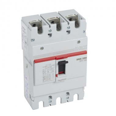 Фотография товара 'Legrand Выключатель автоматический Drx250 фиксированный 175A 027102'