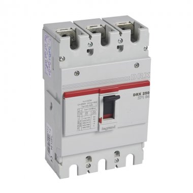 Фотография товара 'Legrand Выключатель автоматический Drx250 фиксированный 225A 027104'