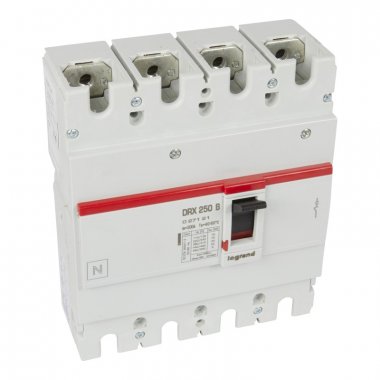 Фотография товара 'Legrand Выключатель автоматический DRX250 термомагнитный 200A 027121'