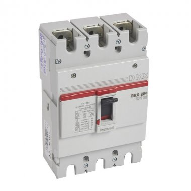 Фотография товара 'Legrand Выключатель автоматический Drx250 фиксированный 225A 027128'