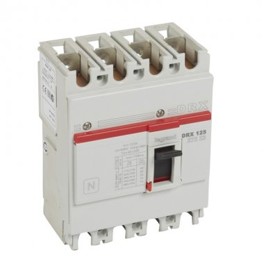 Фотография товара 'Legrand Выключатель автоматический DRX125 термомагнитный 125A 027223'