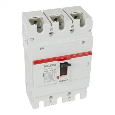 Фотография товара 'Legrand Выключатель автоматический DRX250 термомагнитный 160A 027230'