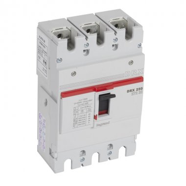 Фотография товара 'Legrand Выключатель автоматический DRX250 термомагнитный 160A 027232'