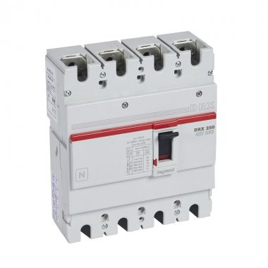 Фотография товара 'Legrand Выключатель автоматический DRX250 термомагнитный 160A 027233'