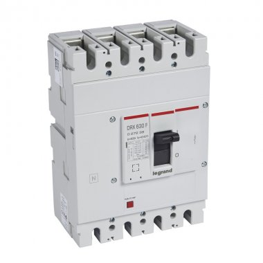 Фотография товара 'Legrand Выключатель автоматический DRX630 термомагнитный 400A 027239'