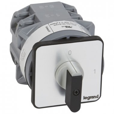 Фотография товара 'Legrand Выключатель - положение вкл/откл - PR 40 - 4П - 4 контакта - крепление на дверце 027423'
