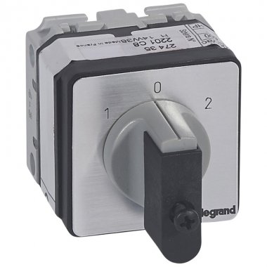 Фотография товара 'Legrand Переключатель на 2 направления PR 17 - 1П - 2 контакта 027435'