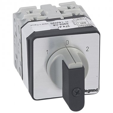 Фотография товара 'Legrand Переключатель на 2 направления PR 21 - 2П - 4 контакта 027441'