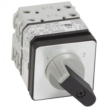 Фотография товара 'Legrand Переключатель на 2 направления PR 21 - 2П - 4 контакта 027471'