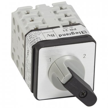 Фотография товара 'Legrand Переключатель на 2 направления PR 21 - 3П - 6 контактов 027472'