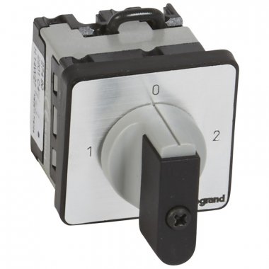 Фотография товара 'Legrand Переключатель на 2 направления PR 12 - 1П - 2 контакта 027490'