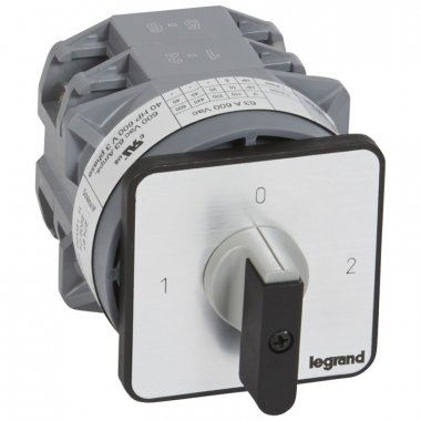 Фотография товара 'Legrand Переключатель на 2 направления PR 63 - 2П - 4 контакта 027497'