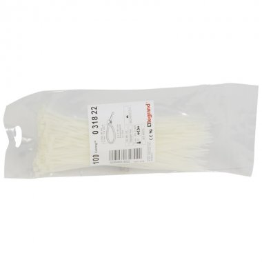 Фотография товара 'Legrand Монтажный хомут Colring - ширина 2,4 мм - длина 180 мм - пакет 100 штук 031822'