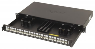 Фотография товара 'Legrand Полка оптическая укомплектованная выдвижная для 48 волокон 032162'