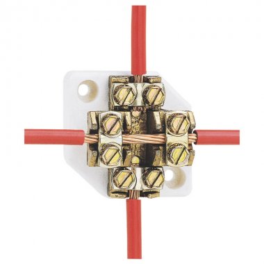 Фотография товара 'Legrand Клеммник-разветвитель - подключение без разрыва кабеля для кабеля 25 мм 033002'