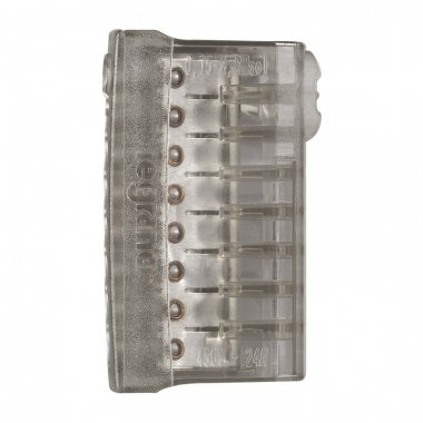 Фотография товара 'Legrand Пружинный клеммник Nylbloc auto для 8 клемм - 24 A - 450 В~ 034328'