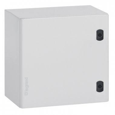 Фотография товара 'Legrand Металлический шкаф Atlantic - IP55 IK10 - RAL 7035 - 800x800x250 - квадратный 035515'