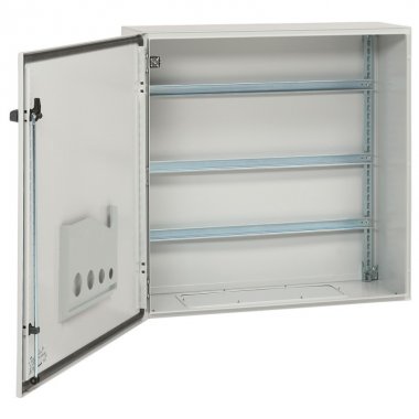 Фотография товара 'Legrand Металлический шкаф Atlantic - IP55 IK10 - RAL 7035 - 800x800x300 - квадратный 035524'