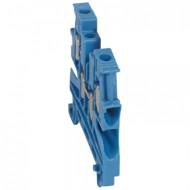 Фотография товара 'Legrand Винтовая клемма Viking 3 - однополюсная - 2 входа, 2 выхода - шаг 6 мм 037109'