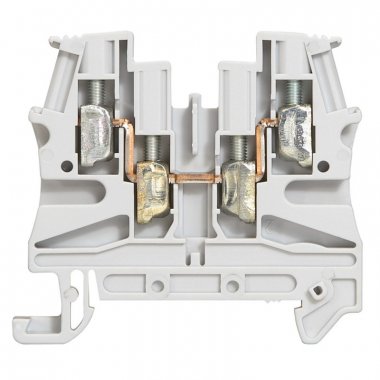 Фотография товара 'Legrand Винтовая клемма Viking 3 - однополюсная - 2 входа, 2 выхода - шаг 6 мм 037169'