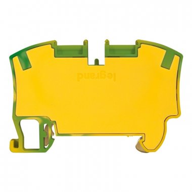 Фотография товара 'Legrand Пружинная клемма Viking 3 - заземляющая - 2 проводника - шаг 8 мм 037272'