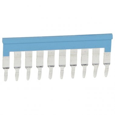 Фотография товара 'Legrand Эквипотенциальная гребенка Viking 3 - 10 контактов - для клемм с шагом 6 мм 037503'
