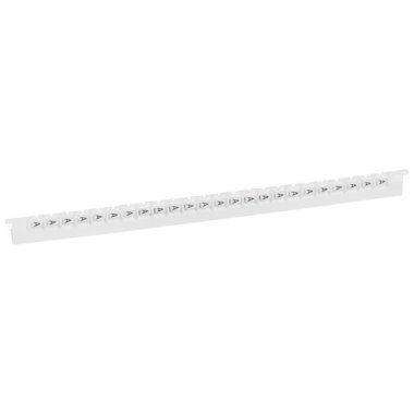 Фотография товара 'Legrand Маркер Memocab - ширина 2,3 мм - заглавная буква A 037826'