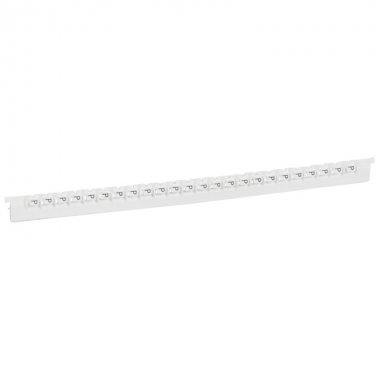 Фотография товара 'Legrand Маркер Memocab - ширина 2,3 мм - заглавная буква P 037841'