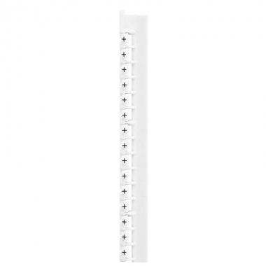 Фотография товара 'Legrand Маркер Memocab - ширина 2,3 мм - условное обозначение - плюс 037956'