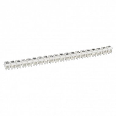 Фотография товара 'Legrand Маркер CAB 3 - для клемм и кабелей 1,5-2,5 мм - без надписей 038165'