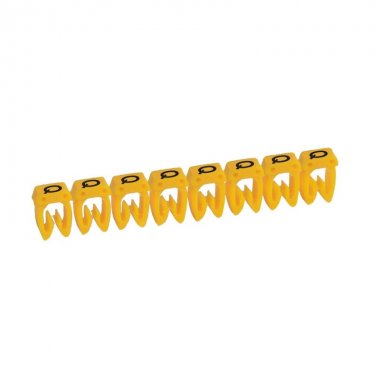 Фотография товара 'Legrand Маркер CAB 3 - для кабеля 4-6 мм - заглавная буква Q 038376'