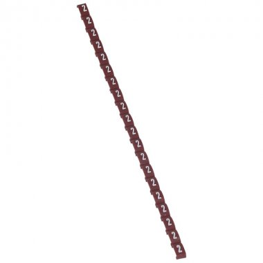 Фотография товара 'Legrand Маркер Duplix - цветовая международная кодировка - цифра 2 038402'