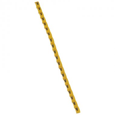 Фотография товара 'Legrand Маркер Duplix - заглавная буква V 038431'