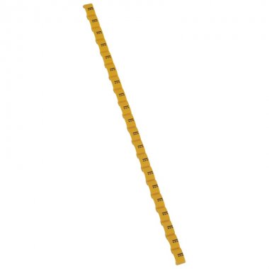 Фотография товара 'Legrand Маркер Duplix - условное обозначение - постоянный ток 038445'