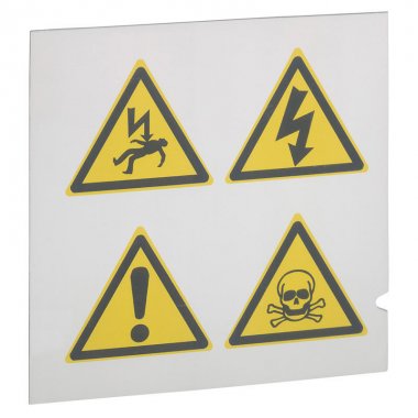 Фотография товара 'Legrand Заготовка этикеток Logicab 2 - пластиковая - жёсткая - самоклеющаяся табличка 038704'