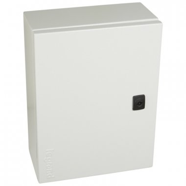 Фотография товара 'Legrand Металлический щит Atlantic-E - IP 66 - IK 10 - RAL 7035 - 400x300x150 039934'