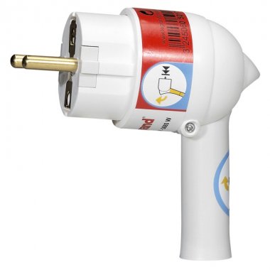 Фотография товара 'Legrand Вилка 2К+3 - серия Элиум - 16 А - с рычагом - пластик - винтовой зажим - винт сбоку 050175'