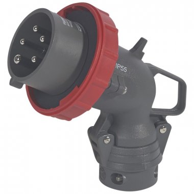 Фотография товара 'Legrand Угловая вилка Hypra - IP 66/67-55 - 3К+Н+3 - 16 А 051111'