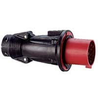 Фотография товара 'Legrand Прямая вилка Hypra - IP 44 - 3К+З - 16 А 052253'