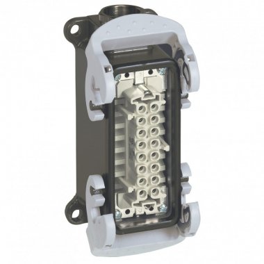 Фотография товара 'Legrand Блочная розетка 2 кабеля встроенная 400В 32А 10К+З 053171'