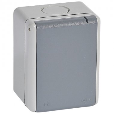 Фотография товара 'Legrand Розетка 32 A - Программа Plexo - 3К+3 - 400 В - IP 44-IK 08 - для накладного монтажа 055875'