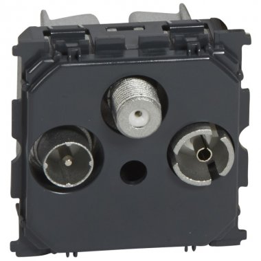 Фотография товара 'Legrand Розетка TV-FM-SAT - Программа Celiane 067388'