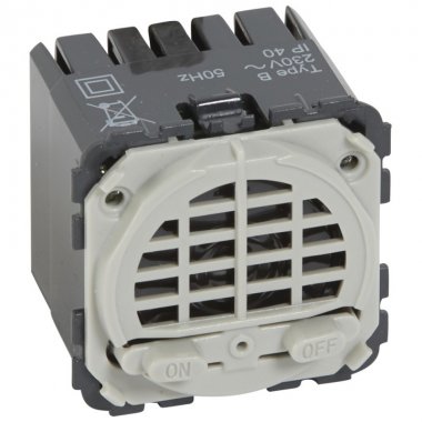 Фотография товара 'Legrand Звонок с подсветкой - 10 мелодий - Программа Celiane - 230 В 067541'