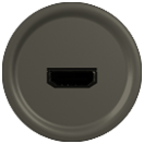 Фотография товара 'Legrand Лицевая панель - Программа Celiane - розетка аудио/видео HDMI 067816'