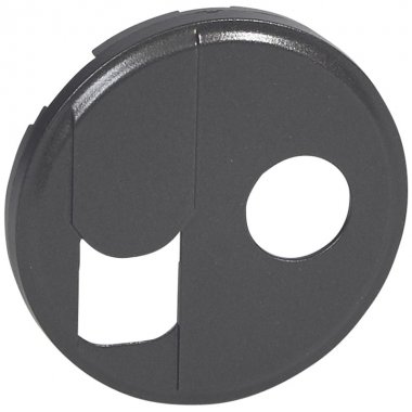 Фотография товара 'Legrand Лицевая панель - Программа Celiane - розетка RJ 45 + розетка ТV тип F 067939'