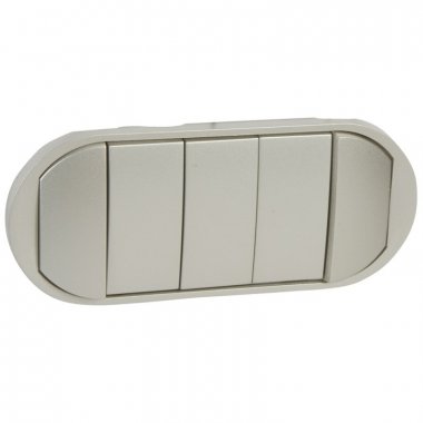 Фотография товара 'Legrand Лицевая панель - Программа Celiane - выключатель 1-полюсный / переключатель 068311'